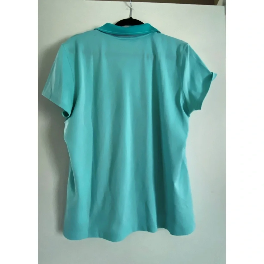 VINEYARD VINES Aqua Blue Polo T Shirt - Picture 6 of 6